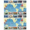 Image 1 : USPS 1993 WW II 1943 Turning The Tide - 20 Stamp Sheet