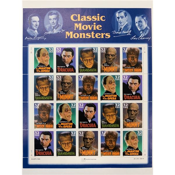Classic Monsters Stamp Set