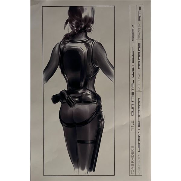 Lara Croft Tomb Raider Paramount Pictures concept art