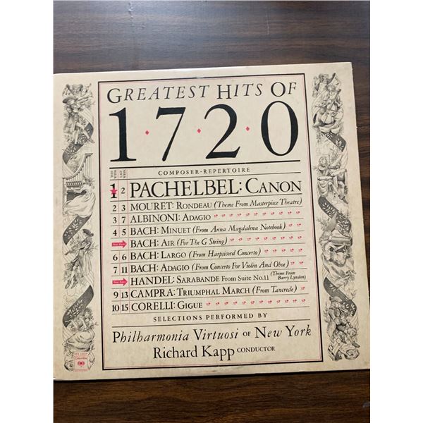 Greatest Hits Of 1720 Album