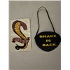 Image 1 : Escape From LA Temporary Tattoos and Eye Patch set