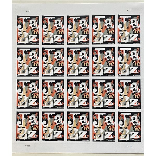 2011 Jazz stamp set of 20