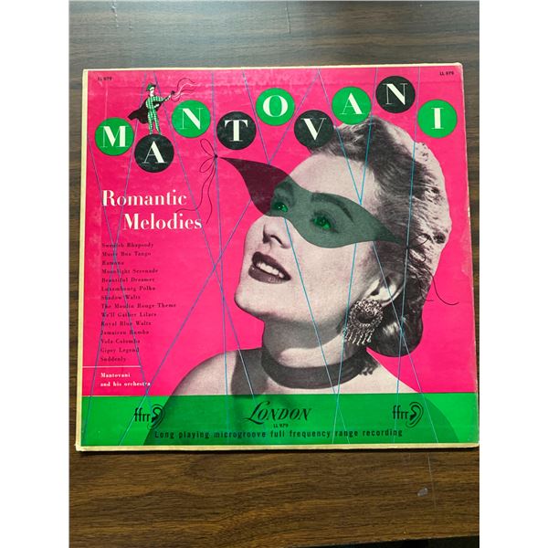 Mantovani And His Orchestra ‎– Romantic Melodies: An Album Of Favourite Melodies