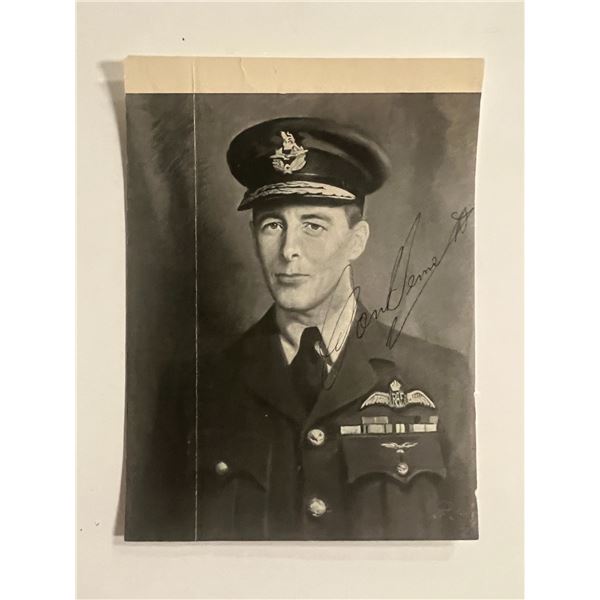 Air Vice Marshal Don Bennett signed photo