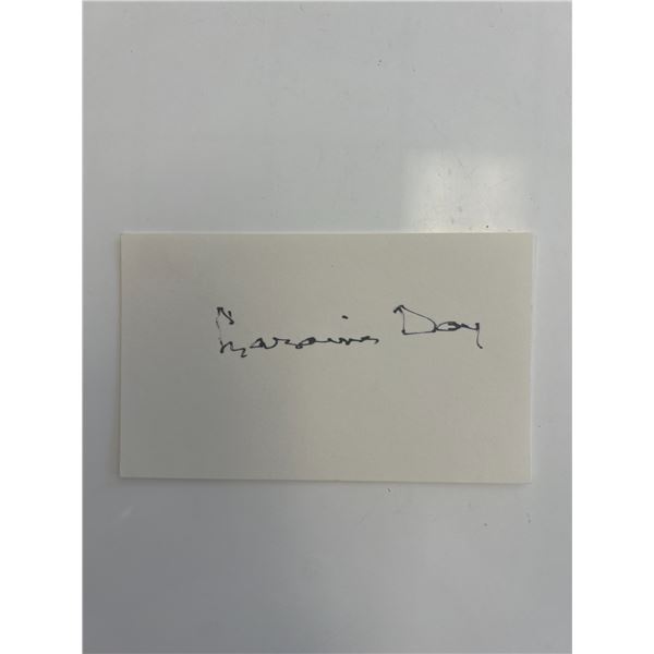 Actress Laraine Day original signature