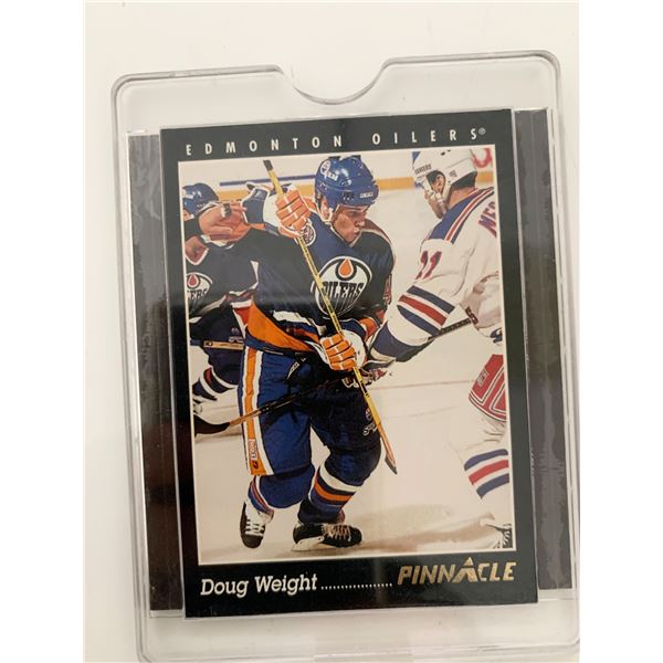 Doug Weight Edmonton Oilers Pinnacle Hockey Card