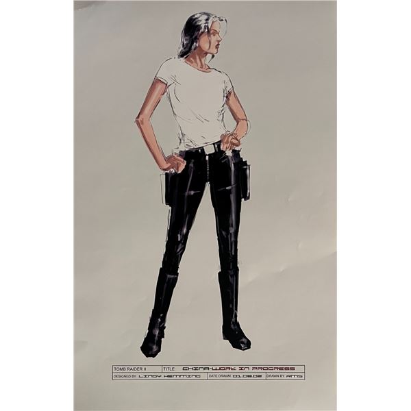 Lara Croft Tomb Raider Paramount Pictures concept art