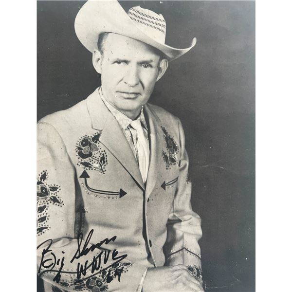 The Lone Cowboy Big Slim signed photo