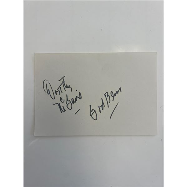 Swiss Family Robinson actress Dorothy McGuire original signature