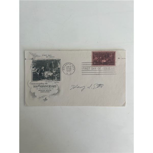 Navy rear admiral Harry S. Etter signed FDC