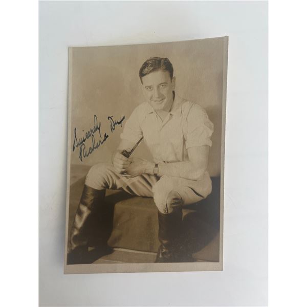 Academy Award Winner Richard Dix signed photo