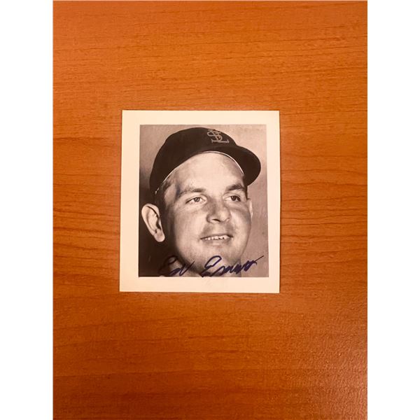 Eddie Erautt signed photo