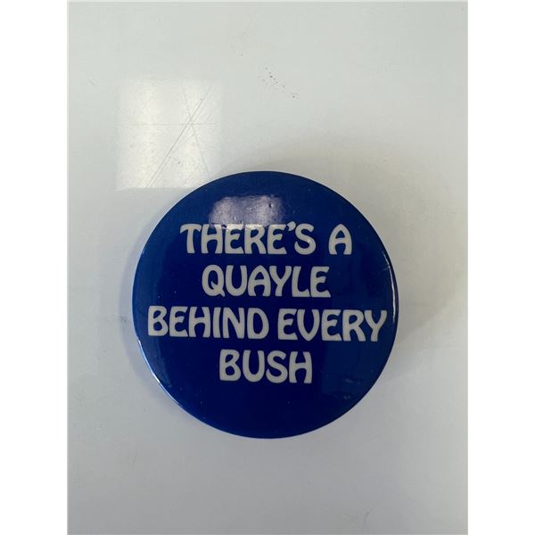 Bush-Quayle presidential campaign pin