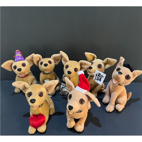 Taco Bell Talking Chihuahua collector set