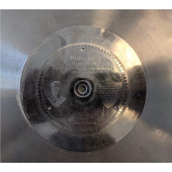 Jaudas' Society Orchestra "Mighty Lak - A Rose Waltz" / "Waters Of Venice Waltz" Edison Diamond Disc