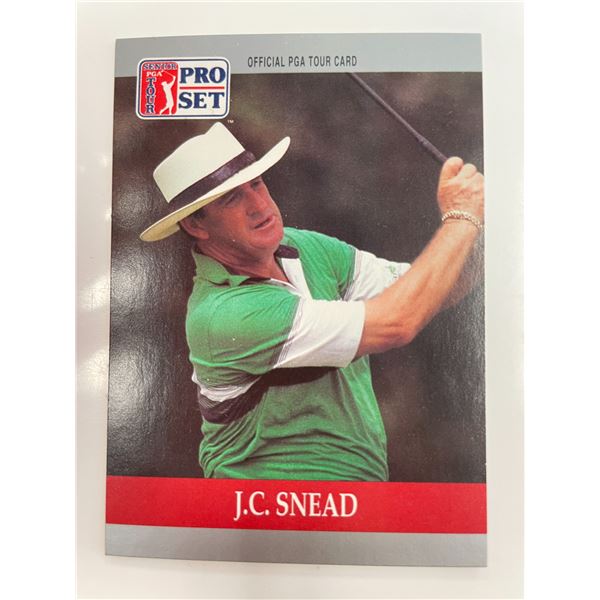 J.C. Snead Official PGA Tour Card