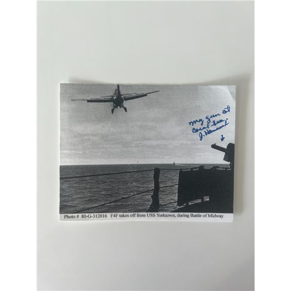 WWII Vintage signed photo