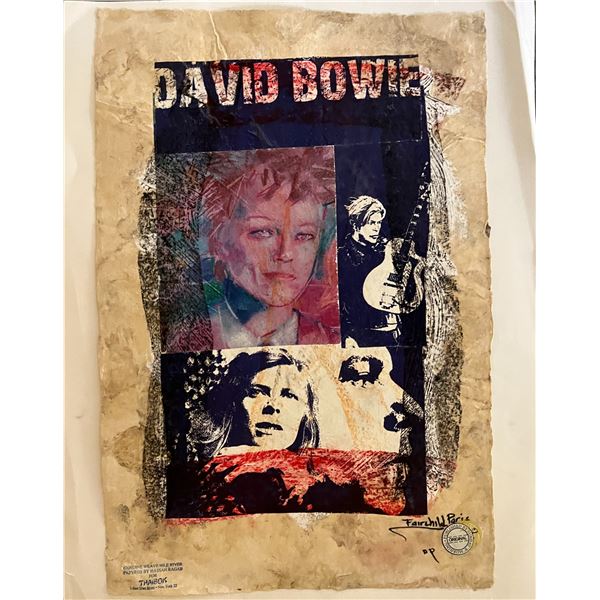 Fairchild Paris limited edition David Bowie Artist Proof