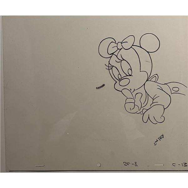 Disney Minnie Mouse sericel