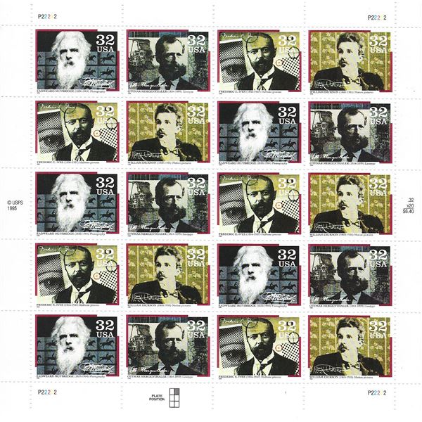 Pioneers of Communication Stamps