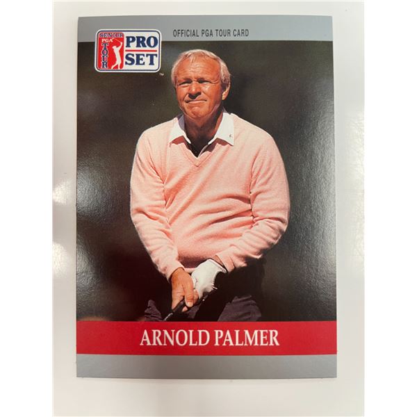 Arnold Palmer Official PGA Tour Card