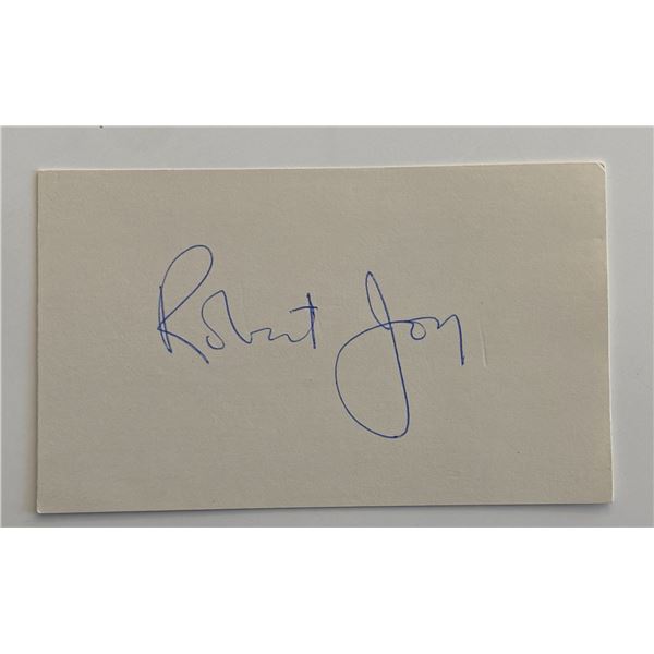 Robert Joy original signature