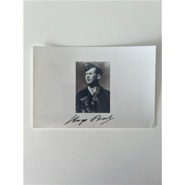 WWII Vintage signed photo