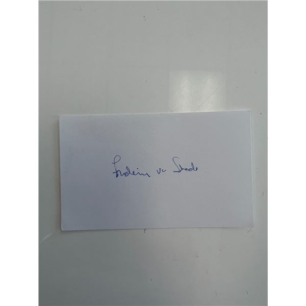 Opera singer original signature