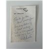 Image 1 : Art Linkletter signed note