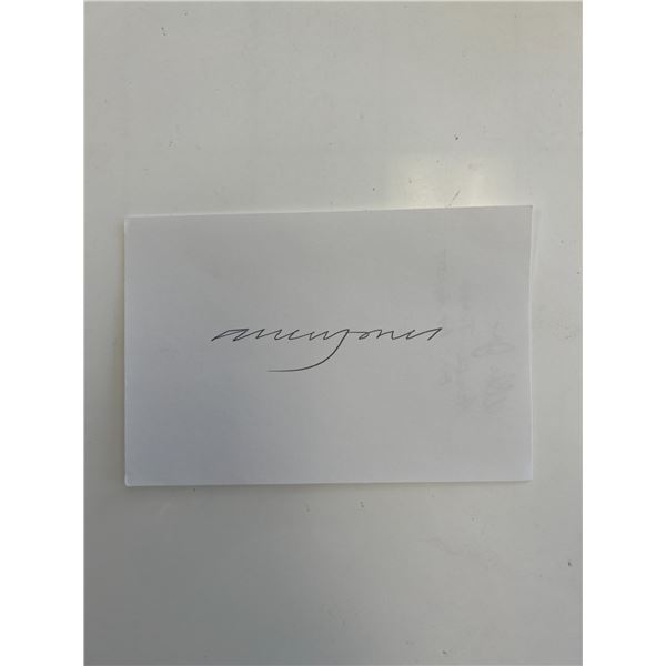 British pop artist Allen Jones original signature