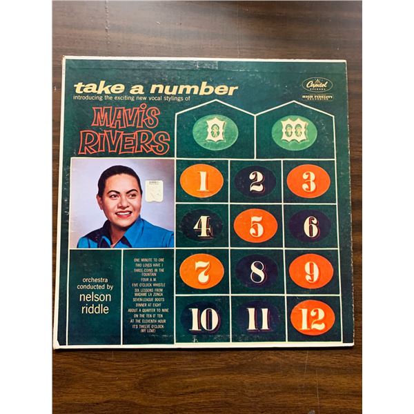 Take A Number Mavis Rivers Album