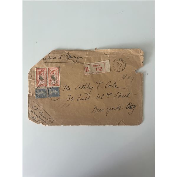 Artist Joseph-Félix Bouchor signed FDC