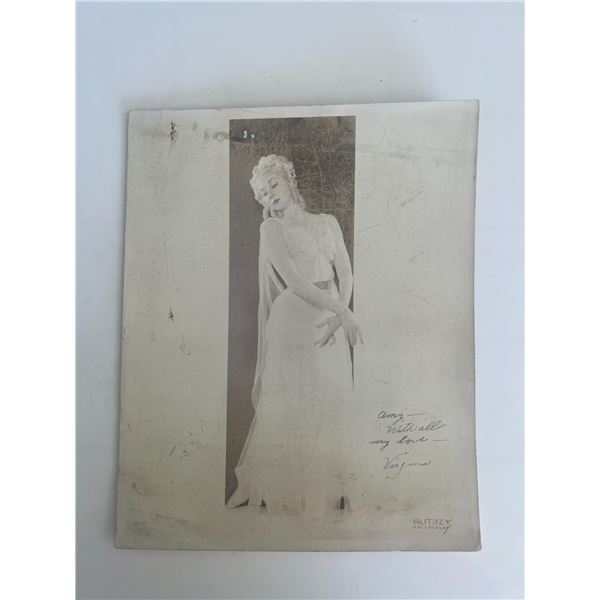 Vintage signed photo