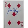 Image 1 : signed playing card