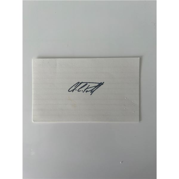 Colin Powell original signature