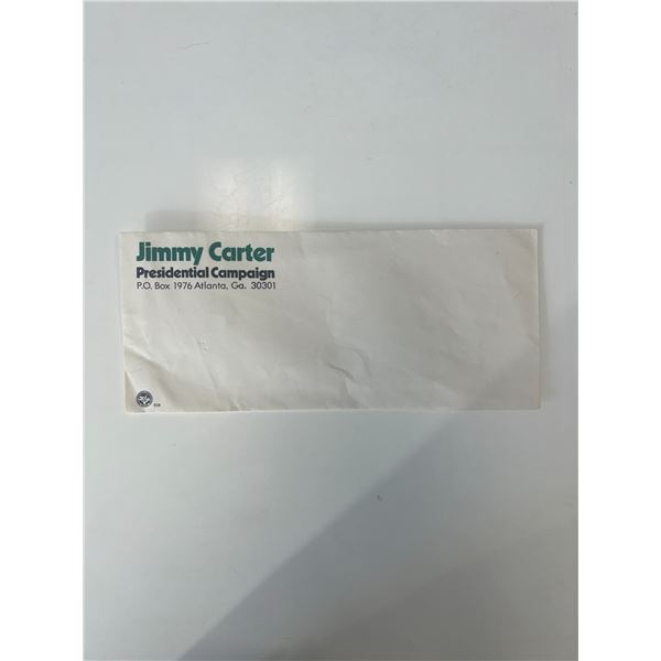 Jimmy Carter Presidential campaign envelope