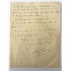 Image 1 : Peter Brown signed letter