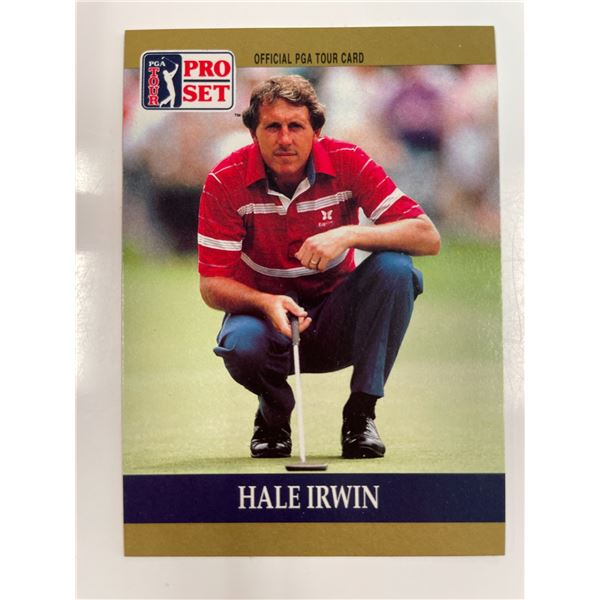 Hale Irwin Official PGA Tour Card