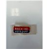 Image 1 : Back Ike Vote Duff lapel