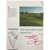 Image 1 : World Golf HOF Sandy Lyle signed magazine page