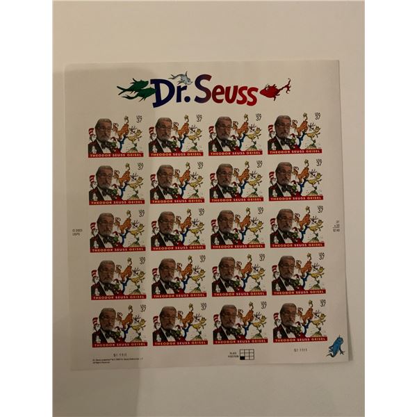 Dr Seuss Stamp Set