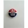 Image 1 : LBJ for the USA political pin