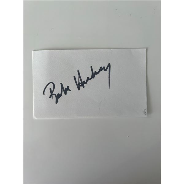 Professional Golfer Babe Hiskey original signature