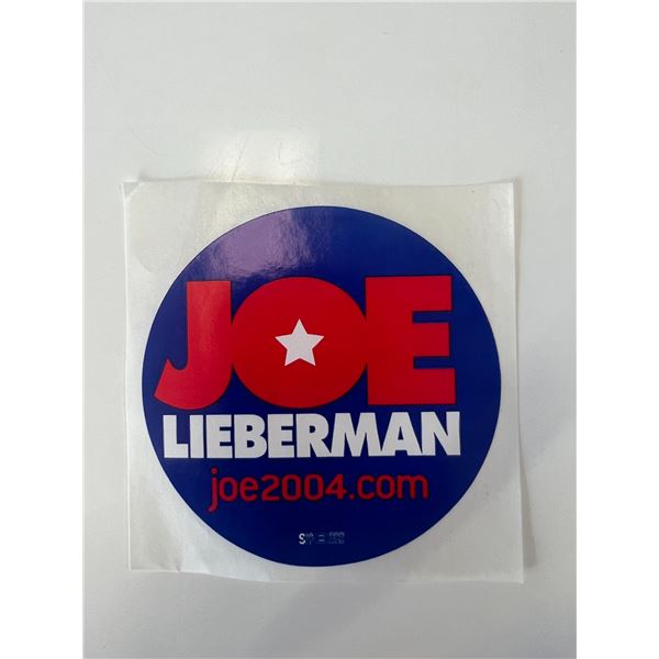 2004 Joe Lieberman campaign sticker