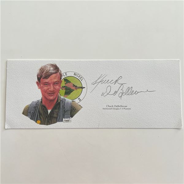 Chuck de Bellevue signed cover