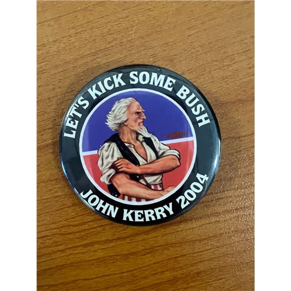2004 John Kerry presidential campaign pin