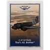 Image 2 : Douglas C-47 Skytrain That's All, Brother Commemorative Air Force Card