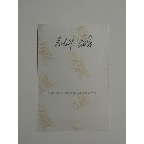 Randolph Decker signed photo