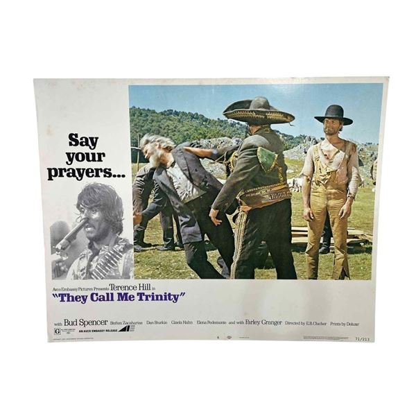 They Call Me Trinity (1970) - Lobby Card