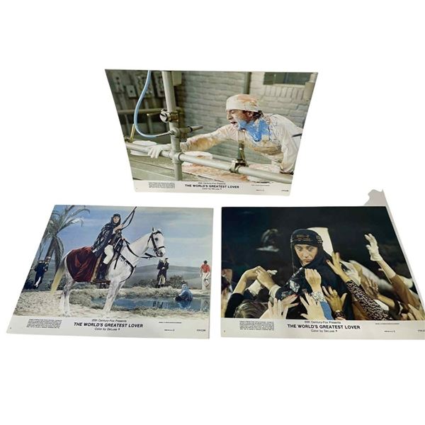 The World's Greatest Lover (Gene Wilder 1977) - Set of 3 Lobby Card